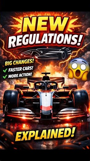 Formula 1 New 2026 Regulations #f1news rule #shorts #f1