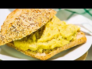 The EGGIEST salad made from chickpeas! 😲🍳 Easy Vegan Egg Spread Recipe | oil-free!