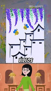 94K views · 198 reactions | Start by drawing soft curved lines across...