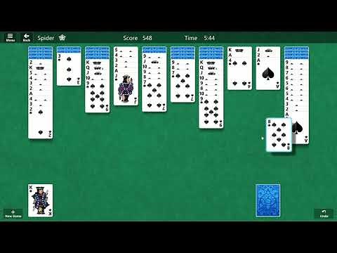 ᐈ Spider Patience (Solitaire) - Jeux de cartes gratuits en ligne