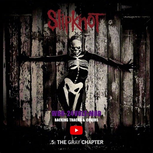 Slipknot - If Rain Is What You Want (Backing Track) No Guitar *CLIP* Full Video Attached