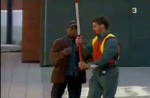 Funny protest prank.