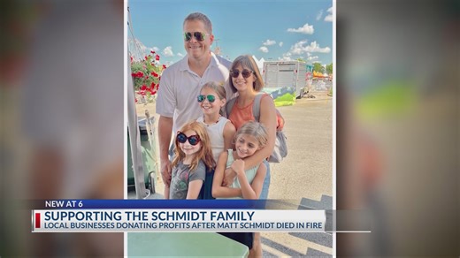 Local businesses donating profits to Schmidt family
