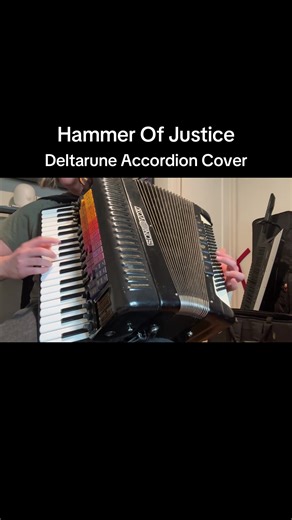 Old School Accordion Cover of Deltarune's Hammer of Justice