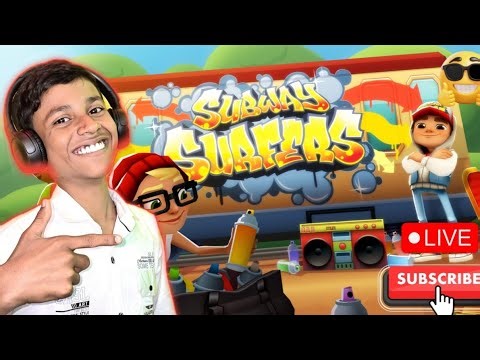 Subway surfer gameplay live 🎮🔥 #subwaysurfer #livestreaming #live #shortsfeed #shorts