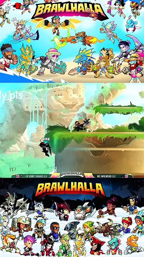 Intense Moments in Brawlhalla and PUBG Gameplay