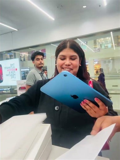 My first iPad ❤️😭#ipad #unboxing