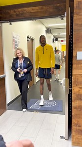 Best birthday ever 🥳 Myles Turner made Sally Strand's 91st birthday one to remember by snapping a photo and meeting her pregame. | Indiana Pacers