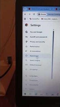 Chrome browser ka font style change karna sikhe #windows #computer #windowssearch
