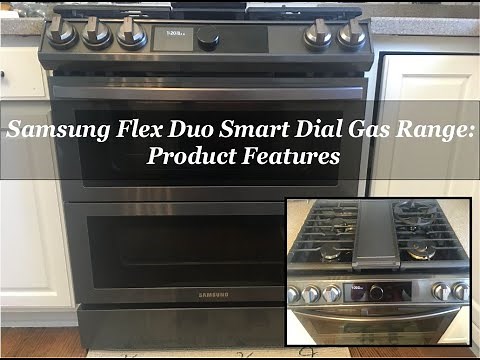 Samsung Flex Duo Smart Dial Gas Range|| Product Features|| Review|| The Spice Connection