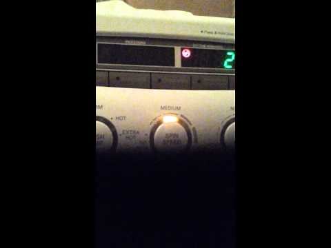 LG washer end sound