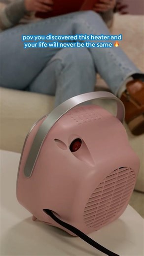 Tiny but Mighty Portable Heater to Keep You Warm