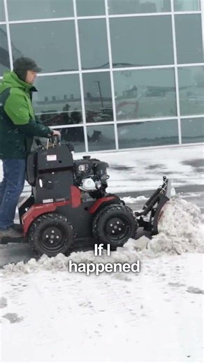 The Boss Snowrator is a great snow clearing machine