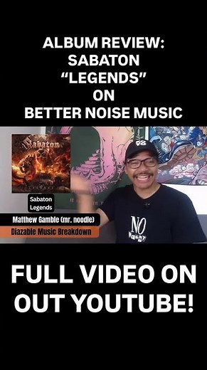 Sabaton - legends review