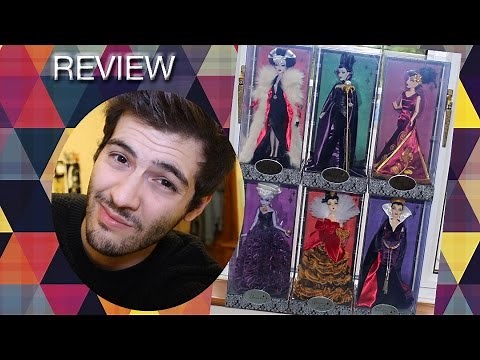 Disney Store - Designer Villains Limited Edition Dolls (FULL SET REVIEW)