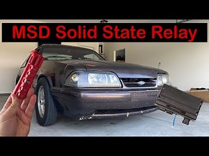 PUTTING A HOLLEY TERMINATOR X ON A FOXBODY?? - You Need This MSD Solid State Relay - How To Install