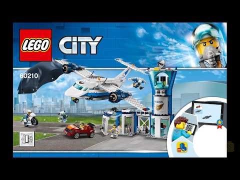 LEGO City 60210 - Complete Air Police Base Instructions! (Booklet 01 of 5)