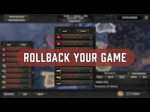 Hearts of Iron IV: How to Rollback to a Previous Game Version