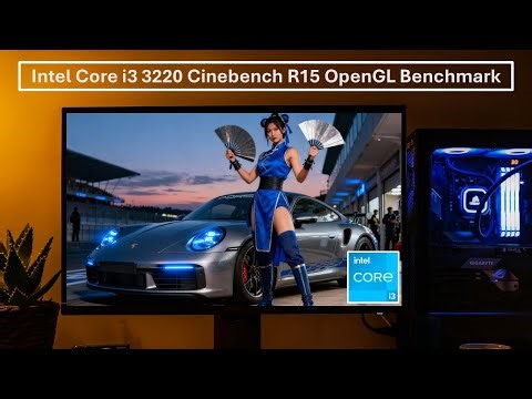 Intel Core i3 3220 - Cinebench R15 - OpenGL Benchmark