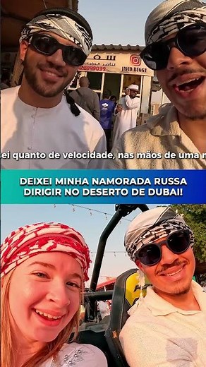 I let my Russian girlfriend drive and almost went F 💀❌ #couple #travel #russia #dubai