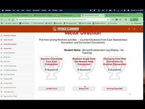 Honors Physics concept builder tutorial
