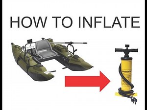 Inflating the Colorado XT Pontoon