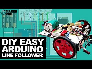 DIY Easy Arduino Line Follower