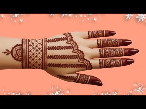 New Stylish Jewellery Mehndi Design | Mehandi Ka Design | Diwali Special Mehndi Design | Mehandi