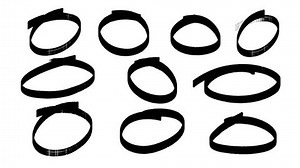 Brush Wandwritten Black Circle 4k Stock Footage Video (100% Royalty-free) 3477780907 | Shutterstock