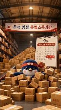 📦 Chuseok Holiday Mail Delivery Special Operations Underway!