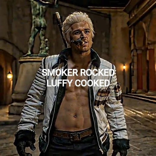 Captain Smoker Cooked Loffy 🗿♨️ | #shorts #onepiece #netflixedit