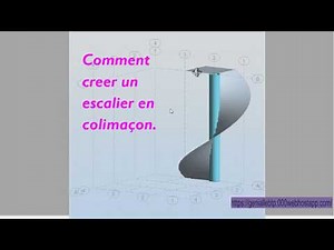 Escalier en colimacon Robot structural