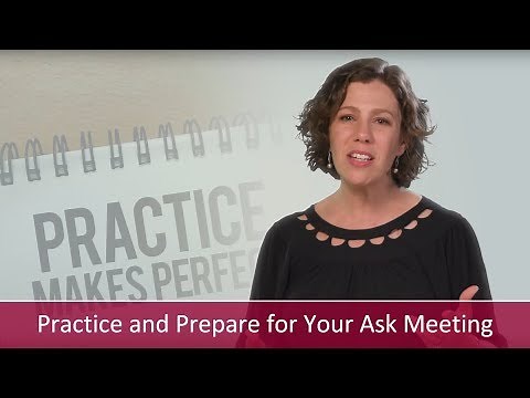 Practice and Prepare for Your Ask Meeting | Major Gifts Challenge