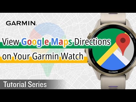 Tutorial – View Google Maps Directions on Your Garmin Watch | No More Phone Holding!
