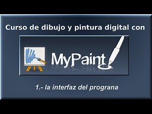 MyPaint 01 la interfaz del programa