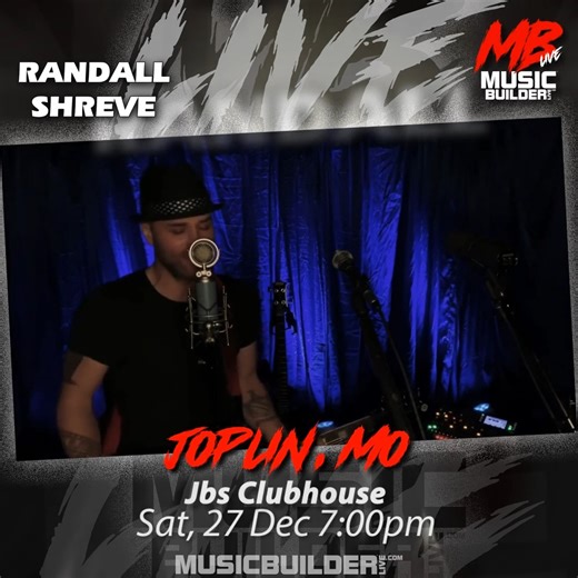 Missouri's LIVE Music This Week - 12-23-2025 thru 12-28-2025 PM us MusicBuilder Live about adding your videos. SHARE It - Support Local Music in Missouri! Who's Playing This week! Gravehuffer Kurt Allen Band Randall Shreve Chloe Lowery Daily Bread Damien Gunn Dean Z Eldorado Down Fallen Within Funky Butt Brass Band Greg Warren Ivas John Band Jeff Dunham KB Macemouth Mersiv Mikey Needleman Band Molly Healey Phillip Brandon Santino Shakedown Strings SoDown The Haygoods The Man In Black - A Tribute