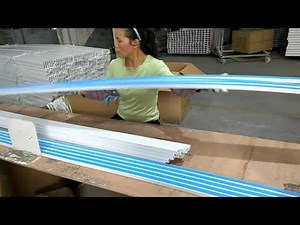 How the pvc trunking producing?