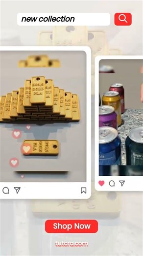 3D Printed Gold Bar Can Opener Keychain | tutcra Handmade