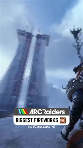 Spectacular Fireworks Show in ARC Raiders Gameplay
