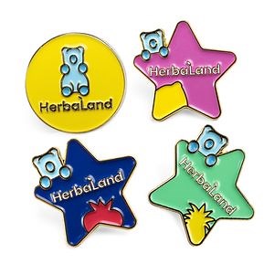 [Hot Item] Custome Customize Metal Gold Pin Badges for Clothes