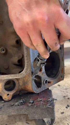 Engine block： before and after 🔥 #engine #carrepair #mechanic | Popping Relaxing