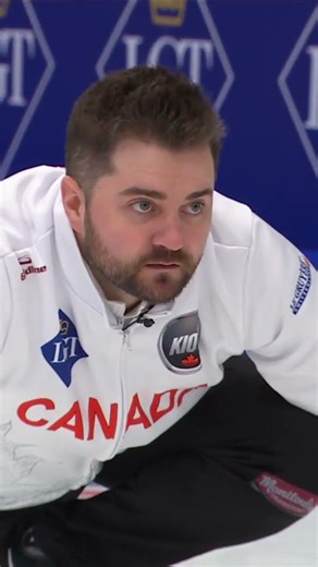 You're not ready for this shot! #curling