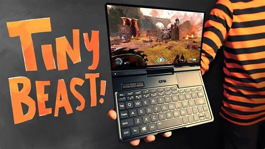 科技宅男真正的玩物：GPD Pocket 4，这款迷你笔记本电脑功能太强大！