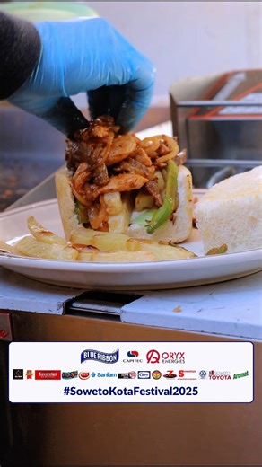 📍Meet the 2025 Blue Ribbon Soweto Kota Festival vendors - This is Tokelo from Tshepo's Grill Food. This year, he returns again to the 8th Annual Festival to showcase his best Kota dishes. Are you ready? 😜😜 Make sure you get your ticket before it's too late ‼️Tickets available at Computicket, Webtickets, and SUPA STORE in Dlamini Soweto‼️ #sowetokotafestival2025 #sowetokotafestival #Soweto #kotafestival | Soweto Kota Festival