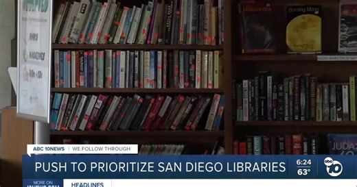 San Diego library advocates push for better funding after mayor's address