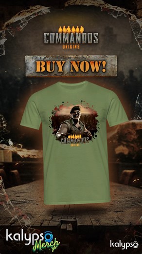 The #CommandosOrigins Halloween design is back in the Kalypso Merch Store – which you can infiltrate now! merch.kalypsomedia.com 👈 | Kalypso Media