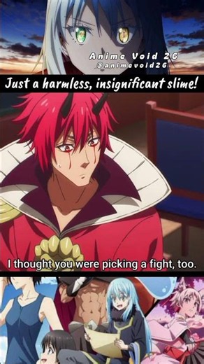Just a harmless, insignificant slime! |[That Time I Got Reincarnated as a Slime] #tensura #rimuru