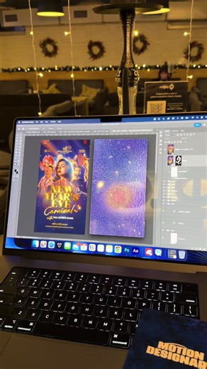 Dubai NYE nights don’t stay still 🎆🎶 This motion flyer series was crafted from scratch for restaurant celebrations with live singers. Designed to move, built to stand out, made to set the mood 🥂🎬 Want to create motion like this? 🎓 Motion Flyer Course – 50% OFF 🤖 AI lessons included 📂 9 projects included 🎬 Animation-focused workflow 💻 Link in bio 🛠️ Designed in Photoshop | 🎬 Animated in After Effects | ▶️ Character animation by AI