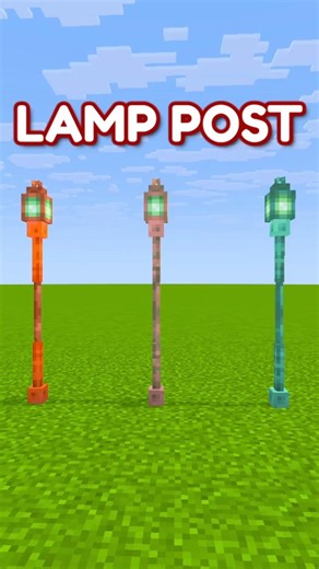 Best Lamp Post in Minecraft