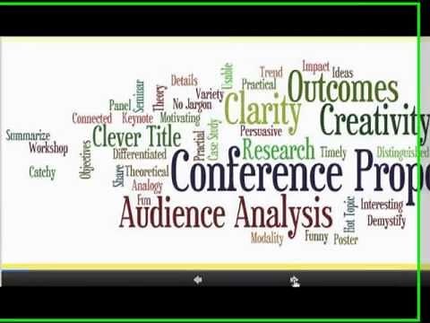 Creating a Great Conference Proposal